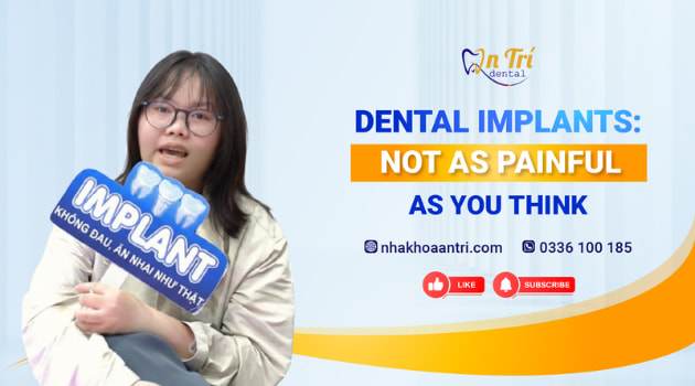 Painless implant restoration